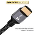 thumbnail image 5 of PowerBear 8k HDMI Cable for TV, Computer, Laptop, Monitor and Projector, Gaming High-Speed HDMI Cable, 8k, 60Hz, 4k 120Hz, 2k, 1080p, Arc & CL3-Rated HDMI Cord, 15 Feet, 5 of 6