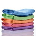 thumbnail image 1 of 5Pcs Microfiber Cleaning Cloths Rags Kitchen Dish Towel Absorbent Wiping Rags Household Rag Dish Cleaning Cloth, 1 of 7