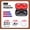 Red, variant on TWS Bluetooth compatible Earphones Stereo Wireless Headphone Sports Waterproof Earbuds 3500mAh Charging Box Headsets With Mic