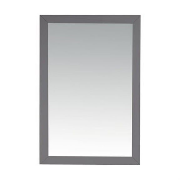 Laviva 313FF-2430MG 0.79 x 30 x 24.02 in. Sterling Framed Rectangular Maple Grey Mirror
