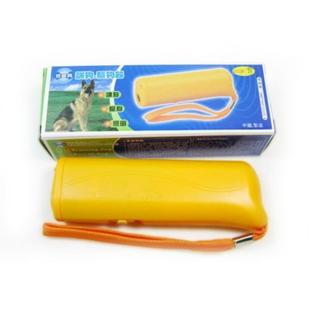 - 3-In-1 Ultrasonic LED Dog Training Devices -Anti Bark Dog Training Stop Barking Ultrasonic Pet Dog