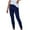 Navy, variant on Utoimkio High Waisted Yoga Leggings for Women with Pockets Summer Tummy Control Workout Athletic Running Yoga Pants for Women