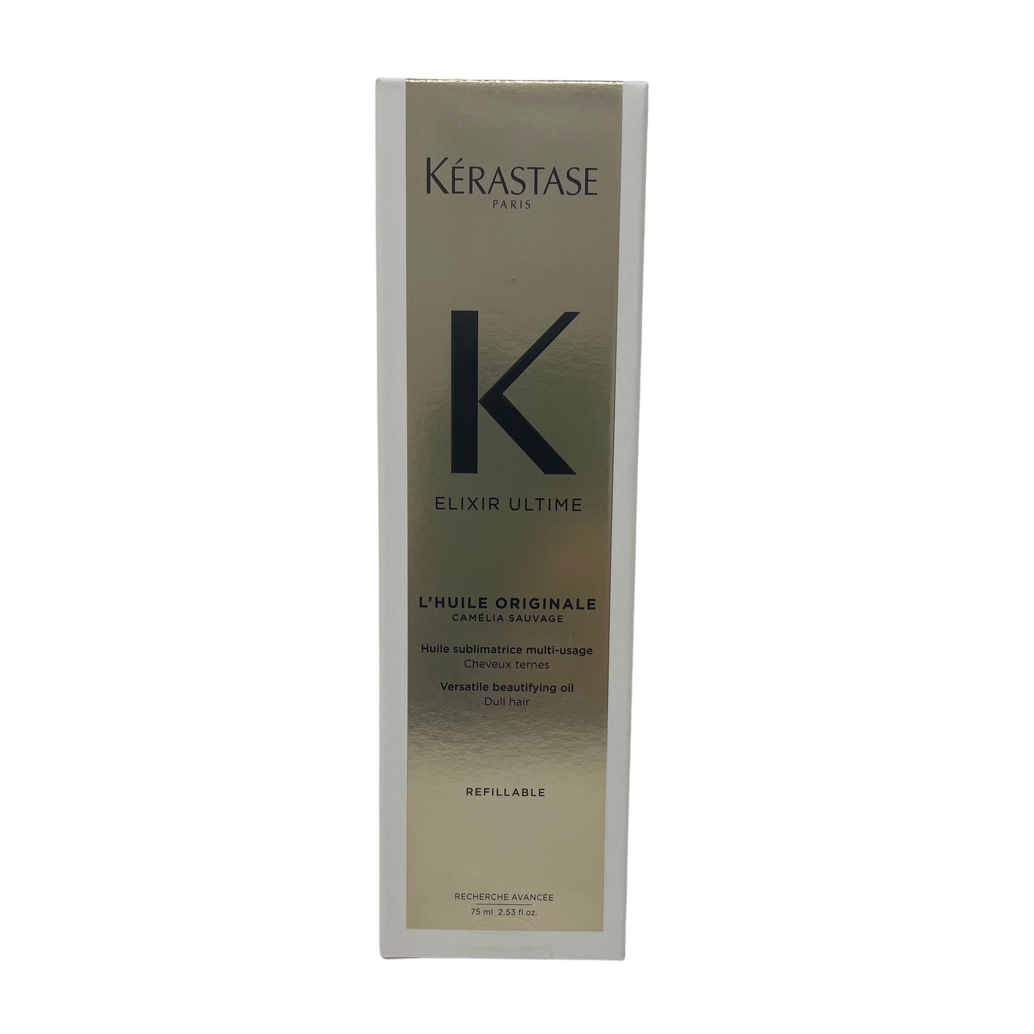 Kerastase Elixir K Ultime Versatile Beautifying Oil , 2.53 oz Oil (Refillable)