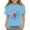 Sky Blue, variant on CPNG Girls Sunflower Shirts Cute Summer Crew Neck T-Shirt Floral Graphic Short Sleeve Tees Tops Casual Loose Tees(Wine,10-11 Years)