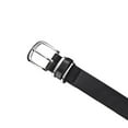thumbnail image 2 of Previn Women's Autumn Faux Leather Belt 2025 Casual Classic Party Buckle Adjustable Belts Groove Basic Black X-Small-Large, 2 of 4