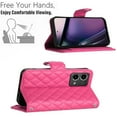 thumbnail image 6 of for Motorola Moto G Stylus 5G 2023 Wallet Case, Elegant Card Holder Cash Slot PU Leather Kickstand Shoulder Strap Shockproof Protective Flip Women Girls Case Cover for Moto G Stylus 5G 2023, Rose, 6 of 6