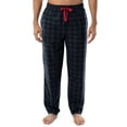 thumbnail image 3 of Fruit of the Loom Men's Holiday and Plaid Print Soft Microfleece Pajama Pant 2-Pack Bundle, 3 of 15