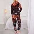 thumbnail image 5 of Lsque Chucky Pattern Long Sleeve Pajama Set for Women - Soft 2-Piece Sleepwear and Loungewear Set with Pockets, Comfy Nightwear, 5 of 8