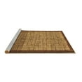 thumbnail image 2 of Ahgly Company Machine Washable Indoor Rectangle Abstract Brown Modern Area Rugs, 4' x 6', 2 of 4