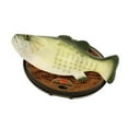 thumbnail image 2 of Big Mouth Billy Bass Singing Sensation – Motion Sensor Animated Fish – Sings “I Will Survive” & “Don’t Worry Be Happy” – Novelty Gift Display, 2 of 5