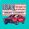 thumbnail image 6 of Wild Bobby Ford Shelby Vintage USA Country Plate Women Tri-Blend Racerback Tank Top, 6 of 6