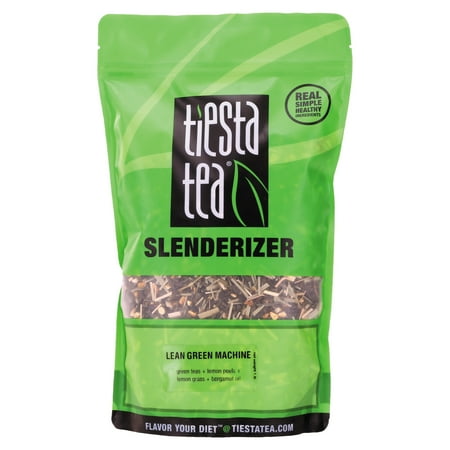 Tiesta Loose Leaf Tea, Lean Green Machine, 1 lb Bag