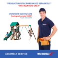 thumbnail image 1 of Home Installation Service for Outdoor Swing Sets under $500 regular price by We Install It Services, 1 of 7