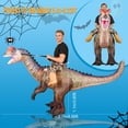 thumbnail image 3 of MAGOTAN Halloween Inflatable Dinosaur Costume Adult,Blow Up Crested Dragon Suit Men Women, Halloween Adults Funny Blow Up Lightweight & Flexible for Cosplay, Parades, 3 of 7