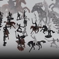 thumbnail image 5 of 156 Unids CaballeríA Medieval Caballo de Guerra Soldado Modelo Soldado Romano Antiguo Guerrero Medieval Modelo Figuras de AccióN Juguetes, 5 of 5