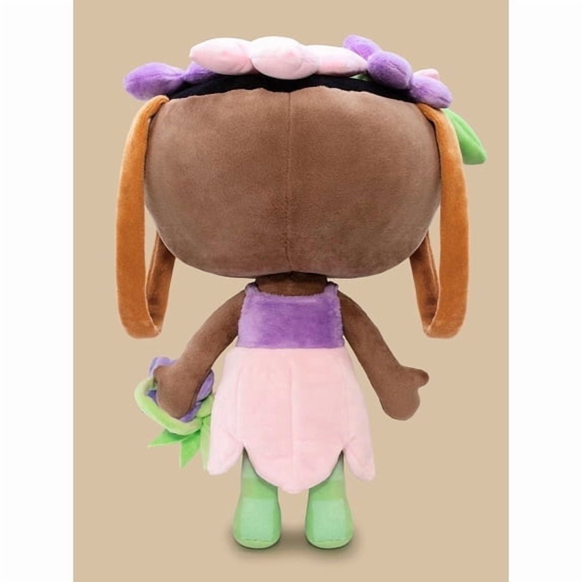 Bassie Deluxe 14 Inch Plush Stuffed Animal, Posable Arms and Legs with Magnetic Hands, Soft Character Plush Toy, Collectible Plush for Display and Gift