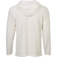 thumbnail image 3 of Women's Boxercraft White ECU Pirates Baja Fleece V-Neck Pullover Hoodie, 3 of 3