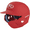 Red, variant on Rawlings Mach Junior 1-Tone Matte Baseball Helmet with RHB EXT Flap