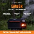 thumbnail image 3 of InstaFire Ember Oven, Ember Off-Grid Oven,  Emergency Cooking  Survival Oven, Survival Indoor Oven, Compact Oven, Off-Grid Oven for Baking, Off-Grid Biomass Oven, 3 of 7