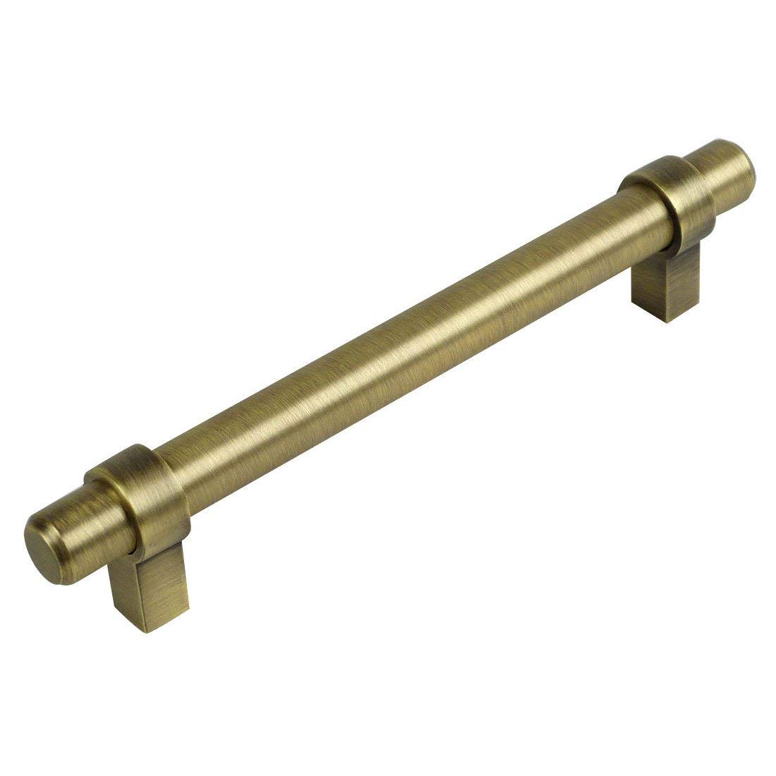Hole Centers 10 Pack Cosmas 161-192BAB Brushed Antique Brass Cabinet Bar Handle Pull 7-1//2 192mm