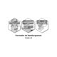 thumbnail image 4 of Formador de Hamburguesas Manual Vinson, 130 mm, Acero Inoxidable 304 y Aleación de Aluminio, Molde Profesional, FHAM-13, 4 of 10