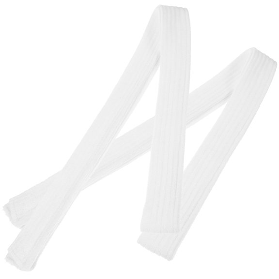 Soimiss 2Pcs White Bathrobe Belt Replacement Soft Washable Robe Strap for Hotel and Home Use