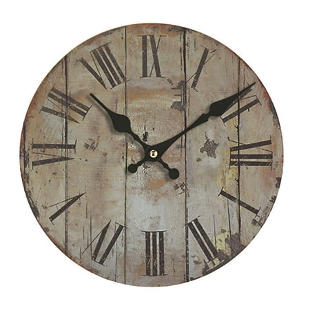 DESIGNICE 2026 New Modern Simple Wall Silent Clock Vintage Mid-Century Style Design for Living Room Bedroom Decor