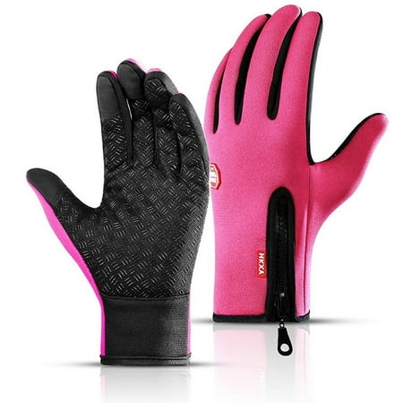 Aptoco Winter Warm Gloves Touch Screen Gloves for Men Women Anti-Slip Driving Cycling Sports Gloves Waterproof Snow Gloves Ski Gloves, Valentines Day Gifts
