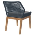 thumbnail image 4 of Modway Wood Outdoor Patio Dining Chair - Blue Graphite, 4 of 7