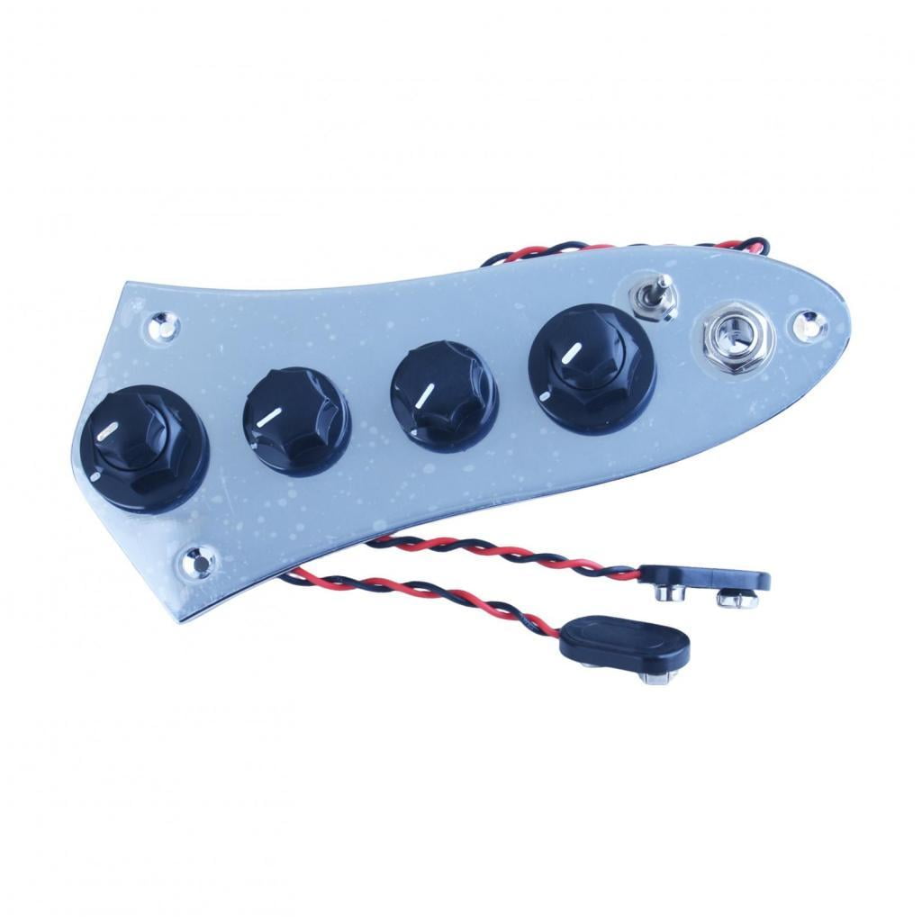 LeeQinersw Guitar Bass Control Plate Accs Direct Replaces Professional Bass Circuit Control