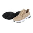 thumbnail image 4 of Zapatillas de correr Nikou para hombre de malla transpirable color caqui Tamaño 42, 4 of 15
