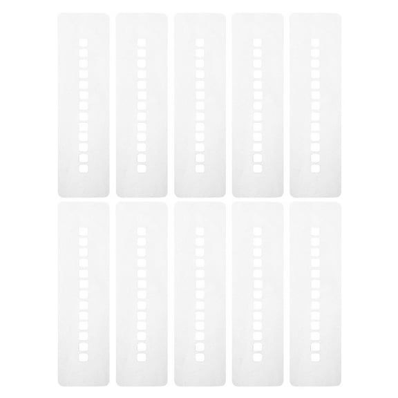 BESTYASH 10Pcs Hair Extension Glue Protector Shields with Multi Hole Design for Easy Styling