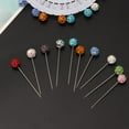 thumbnail image 5 of Necvior 30PCS Fashion for Rhinestone Ball Pins Islamic Women Scarf Pin Hijab Pin, 5 of 14