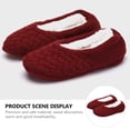 thumbnail image 6 of Troglfold winter socks 1 Pair Adult Warm Slipper Socks Winter Fuzzy House Socks with Grippers, 6 of 10