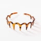 thumbnail image 3 of Fiudx Diadema Ondulada de Carey, Banda para Peloton con Dientes de Peine Antirroturas, Elegante Accesorio Diario, Herramienta de Peinado para Mujer, Regalo Duradero., 3 of 3