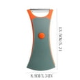 thumbnail image 2 of 2-in-1 Rotating Fruit Peeler - Stainless Steel Kitchen Tool with Storage (2-Pack), 2 of 2