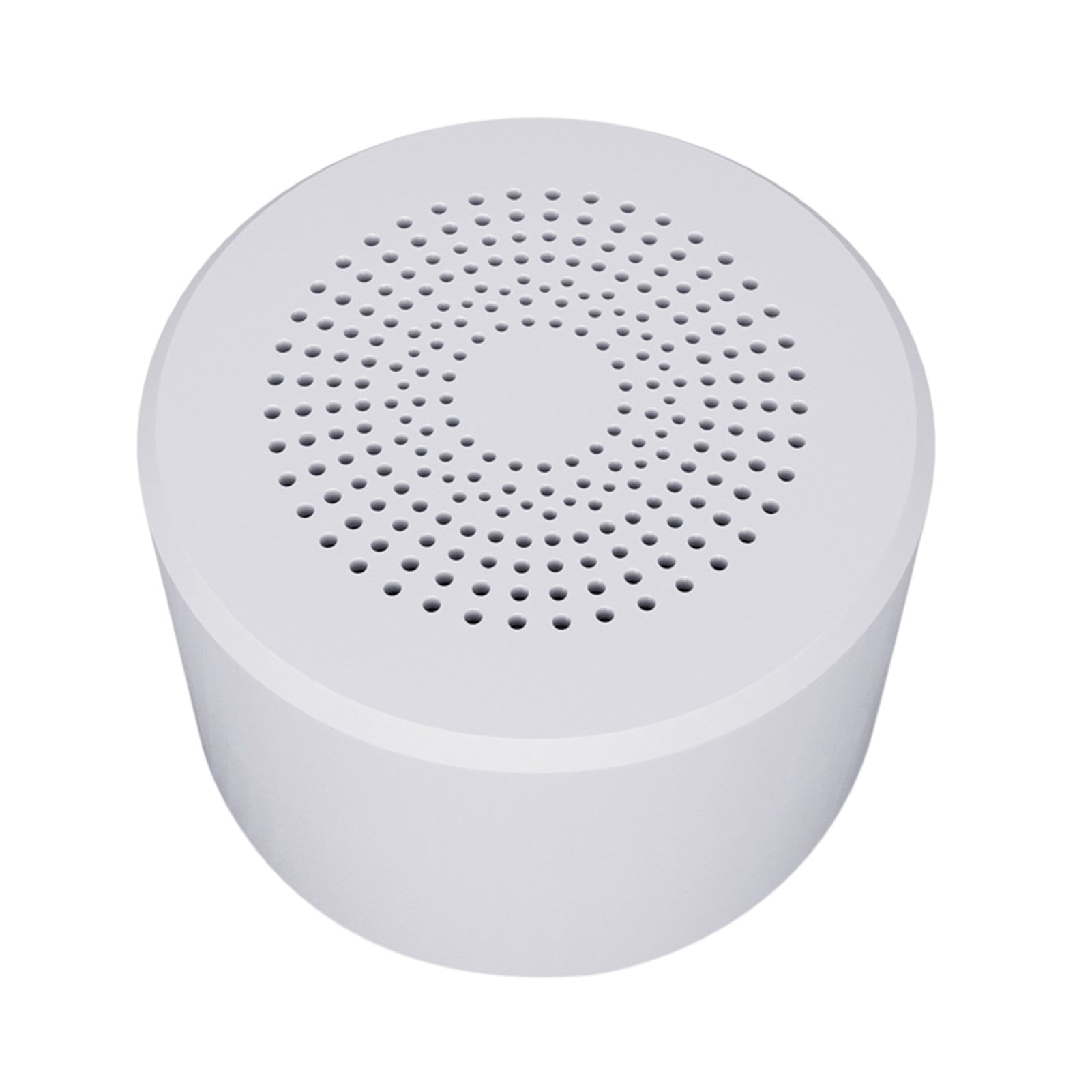 Round Portable Mini Wireless Bluetooth Speaker Subwoofer Smart Voice Control Portable Bluetooth Speaker 5.0 ,Media Combo