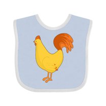 Inktastic Cute Yellow Chicken Boys or Girls Baby Bib
