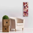 thumbnail image 6 of Epic Graffiti 'Exuberant Florals III' by Silvia Vassileva, Canvas Wall Art, 12"x36", 6 of 8