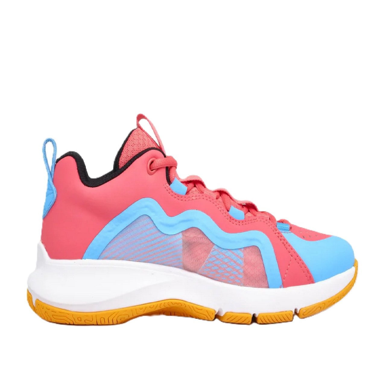 RIP-IT SwiftStep Future Volleyball Shoes -Pink/Blue/Orange - Size 7