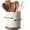 Dusty Green, variant on Utensil Holder, 360° Rotating Extra Large Ceramic Kitchen Utensil Holder for Countertop, 7.3“ Cooking Utensil Crocks for Kitchen Counter with Rotatable Wooden Base, Farmhouse Decor, Dusty Blue