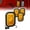 Amber, variant on 2pc White 5" x 3" Rectangular LED Trailer Tail Light Kit [DOT FMVSS 108] [SAE (2)R] [Grommets & Plugs] [Submersible] [Back-Up/Reverse] [24 LED] Brake Lights for Tow Truck 80 Inch Wide Trailer