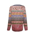 thumbnail image 5 of BEEYASO Dresses for Women Off-the-Shoulder Loose Printed Knee Length A-Line 3/4 Sleeve Summer Dress Gray XL, 5 of 6