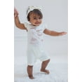 thumbnail image 3 of Harry Potter Hedwig Owl Toddler Girls French Terry Romper and Headband White 3T, 3 of 5
