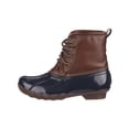 thumbnail image 3 of Josmo Unisex Toddler Winter Two, Tone Waterproof Lace Up Duck Boot, Navy, 10, 3 of 5