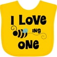 thumbnail image 3 of Inktastic 1st Birthday Bee Boys or Girls Baby Bib, 3 of 4