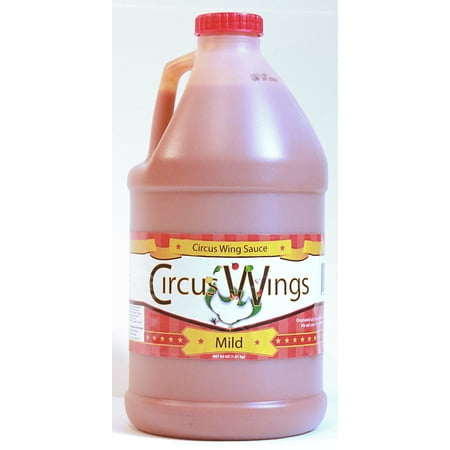 Circus Wing Sauce 1/2 Gallon Mild Buffalo - Free Shipping on Orders over $50 - Best Hot Wing Sauce Out There