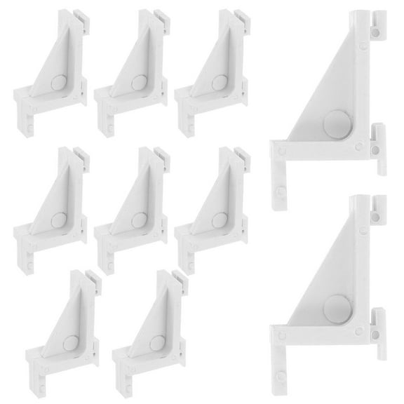 12 Pcs Freezer Shelf Clips Plastic Refrigerator Support Clips Cooler Buckles for Fridge
