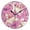 Black, variant on YAZAOO Decorative Wall Clock Size:25cm Bubbly Spring Design Pattern Clock