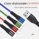 thumbnail image 2 of El cable de datos de uno a cuatro es adecuado para Android 2 Cable de carga rápida multicabezal 4 en 1 tipo C de Apple, 2 of 5